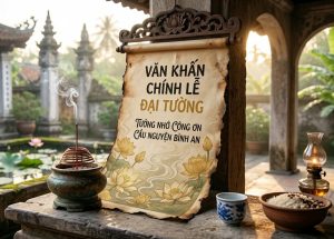 Văn khấn chính Lễ Đại Tường (Giỗ Hết)